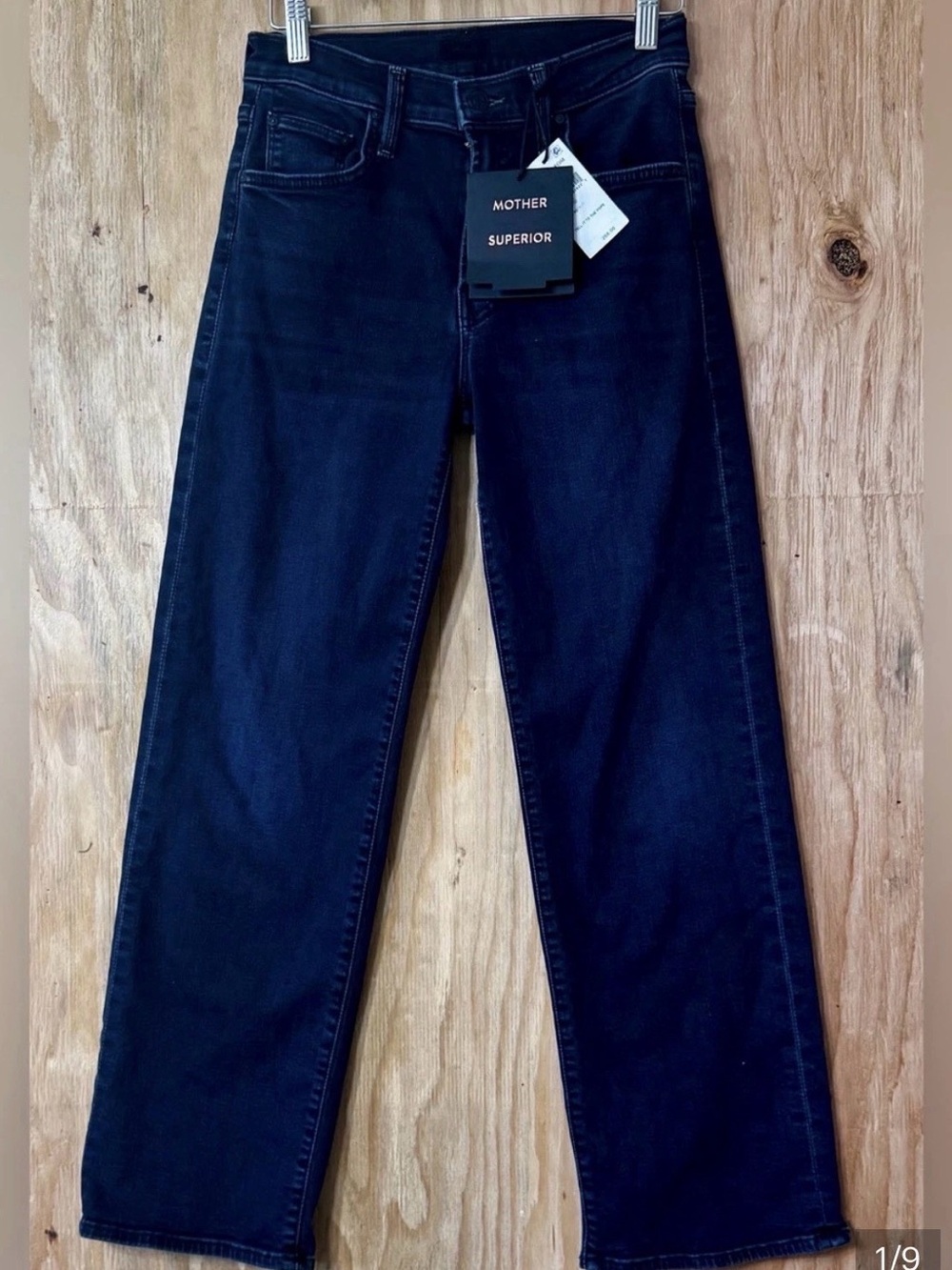MOTHER Superior The Kick It Jeans NWT Tell It To The Pope $268